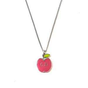 100% Authentic Dior Apple Charm Necklace